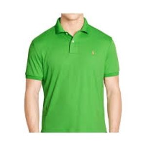 Ralph Lauren neon green polo size large